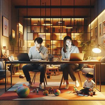 맞벌이 육아제도 관련 이미지