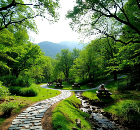 금산자연휴양림그림