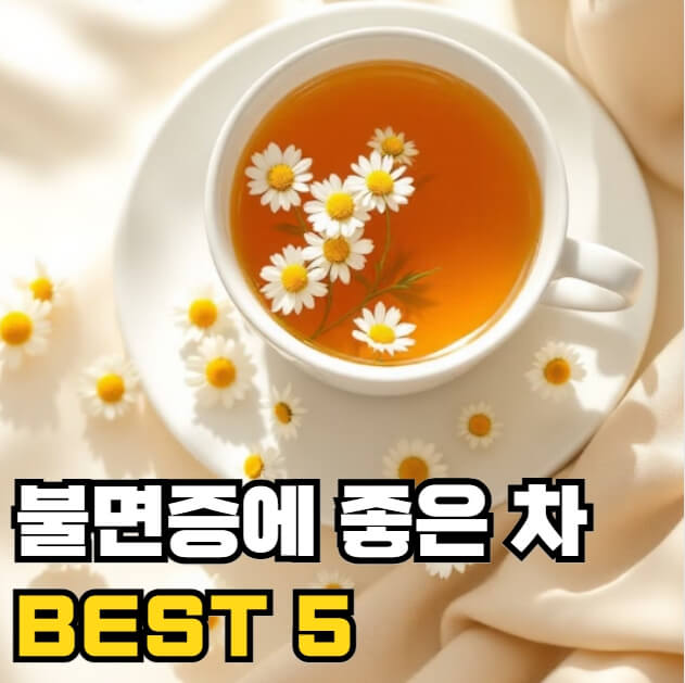 불면증에 좋은 차