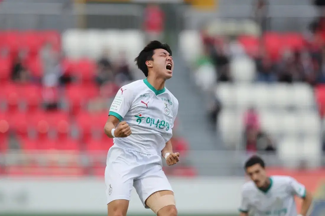 주민규 리그 7호골! 대전, 김천 꺾고 K리그1 단독 선두 [하이라이트 요약]