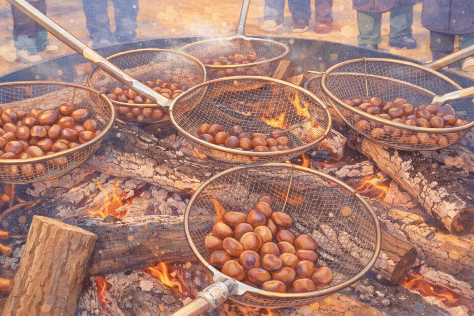 겨울공주 군밤축제