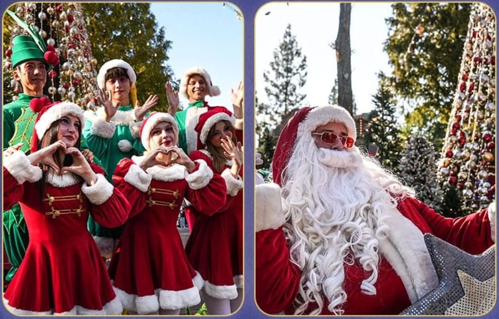 산타와 포토타임