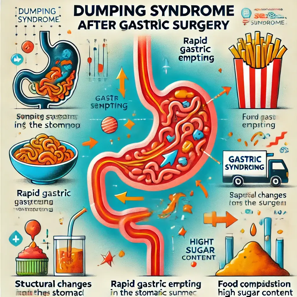 덤핑증후군의 주요 원인