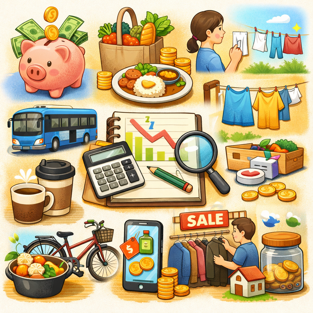 생활비 절약하는 현실적인 방법 10가지 &ndash; 누구나 바로 실천할 수 있는 절약 습관 관련 사진