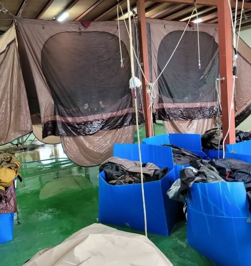 오늘N 일당백 텐트 세탁 전문가 경기도 화성시 에이스텐트세탁 (텐트세탁 부터 방수 코팅 수선)