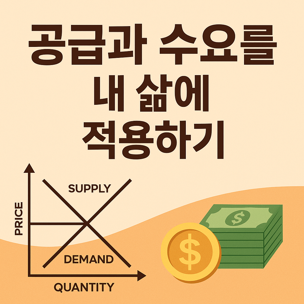 공급과 수요를 내 삶에 적용하기