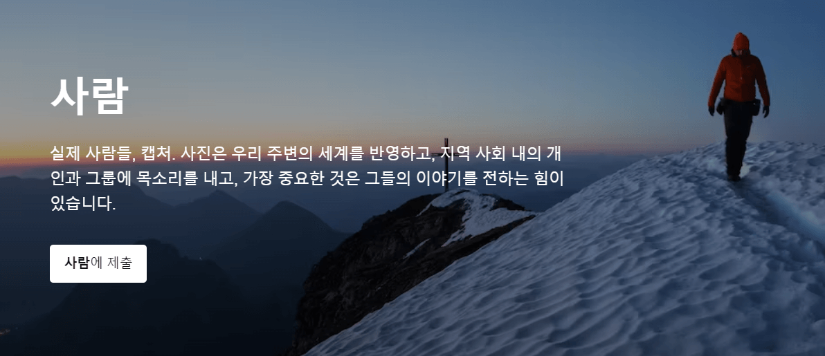 무료이미지 다운로드 사이트 '언스플래쉬'