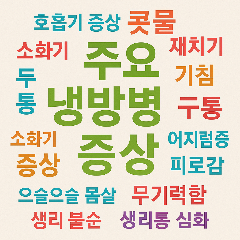 냉방병 증상