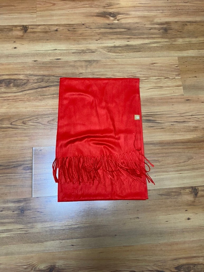 리끌로우RC 무지 머플러 레드