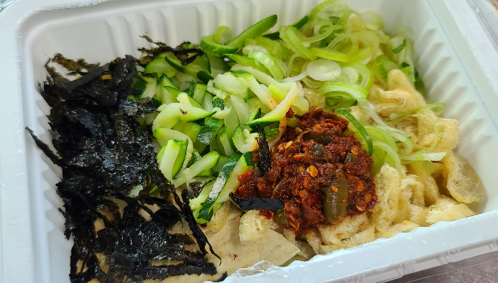 우동맛집 성남맛집 길동우동 얼큰우동 배달 주문음식 구성품 깔끔한고명 시원한국물