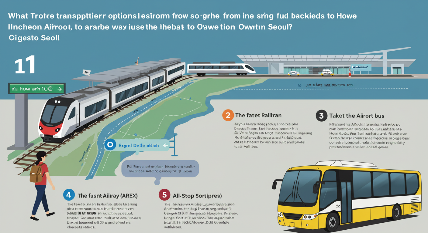 AREX express train at Incheon Airport platform