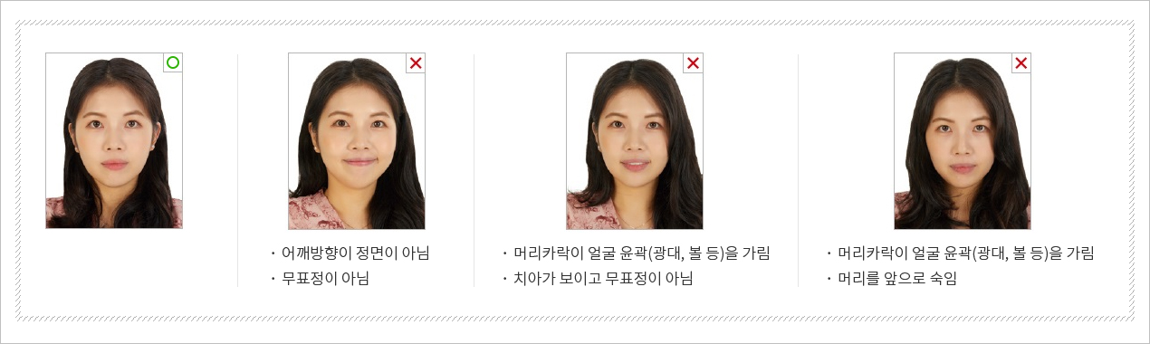여권사진 규정, 사진 크기부터 얼굴 표정까지 확실한 정보(feat.외교부)