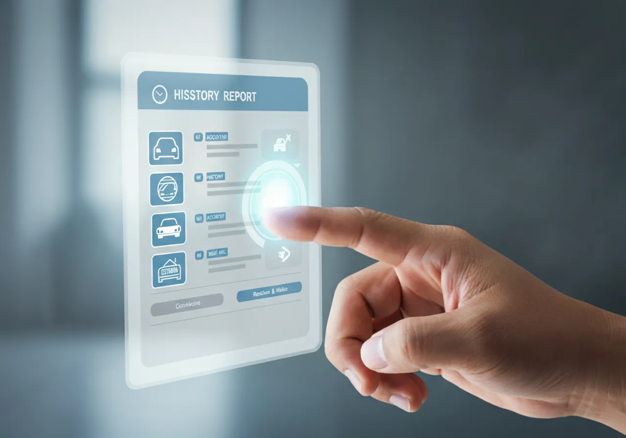 주행 기록 및 사고 이력 확인