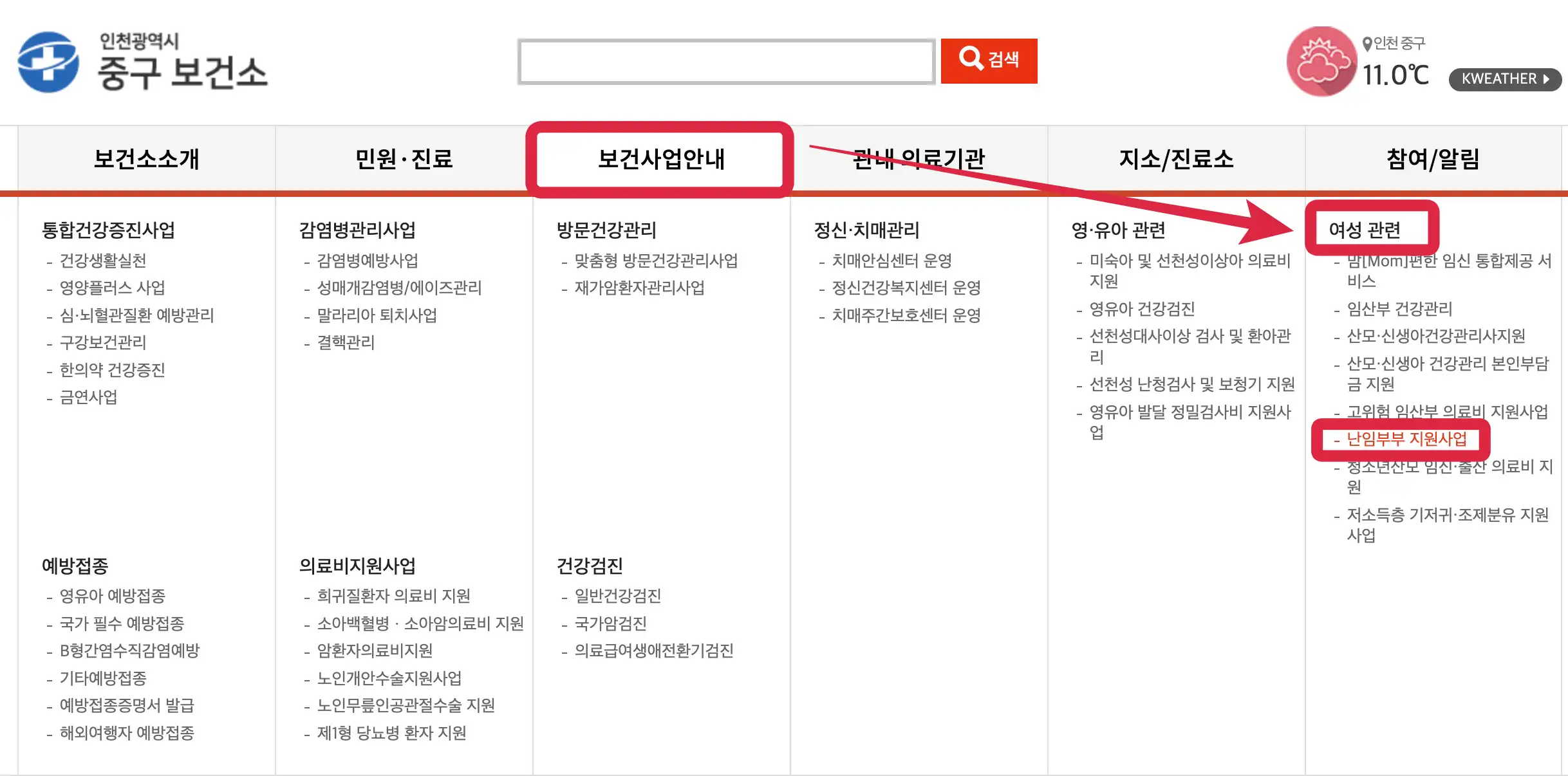 중구 보건소