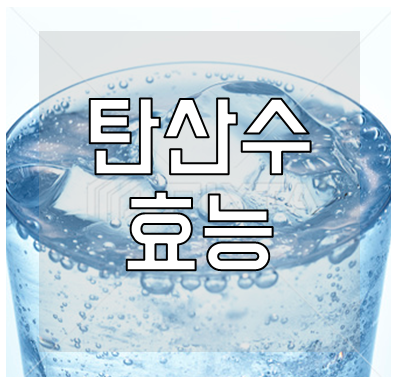탄산수 효능