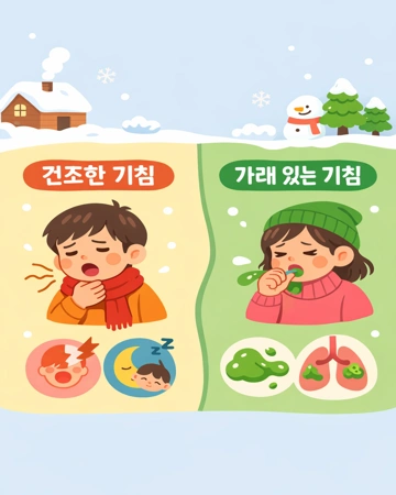 겨울철 기침 가래약 선택 전 증상 구분 기준8