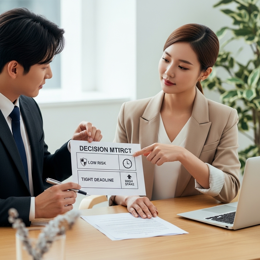 상황별로 더 합리적인 선택