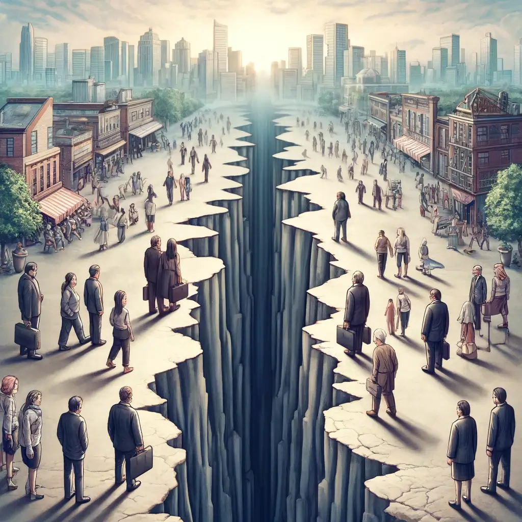 양극화 가능성: 사회적 단절과 갈등의 증폭