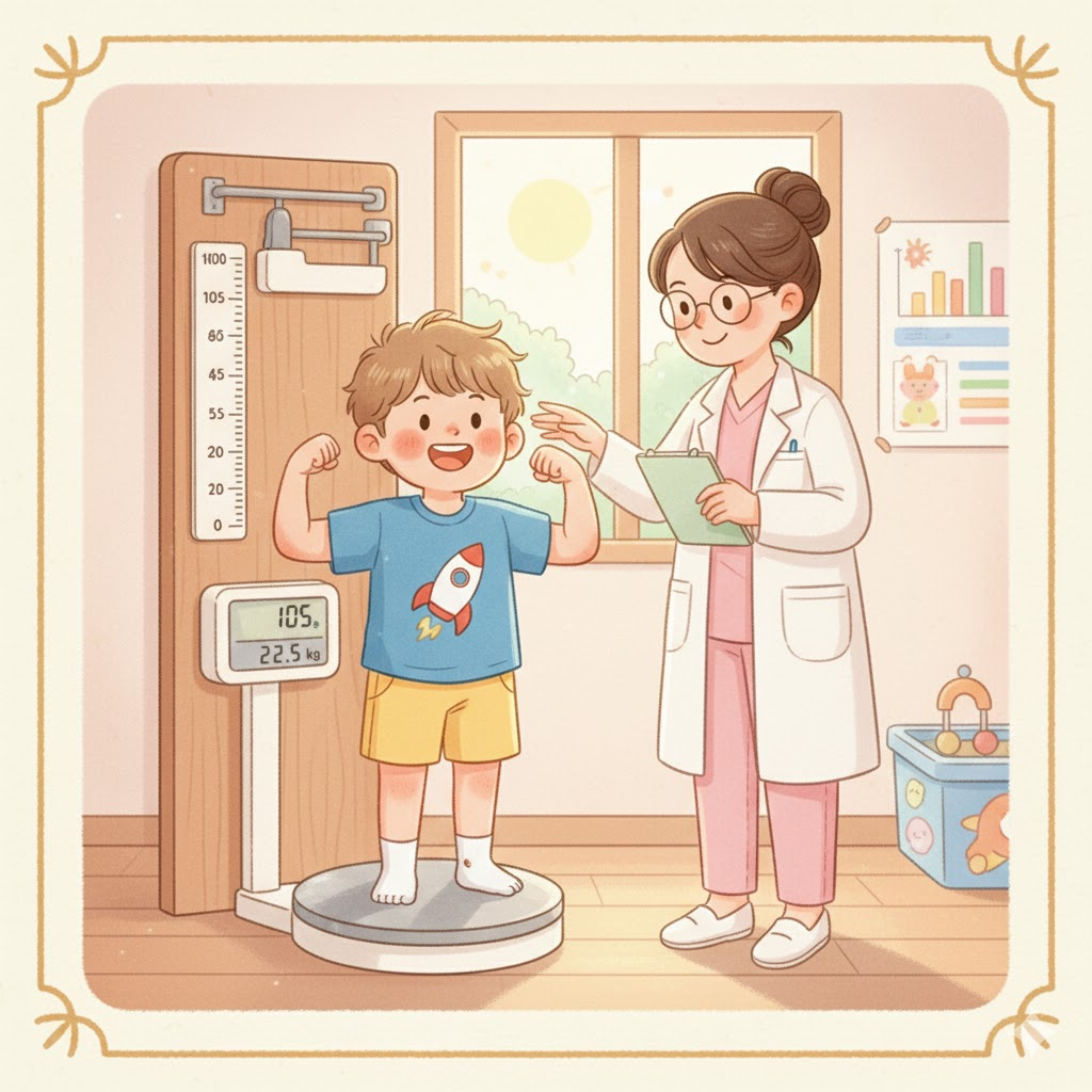 만 4세 아이의 평균 키와 몸무게