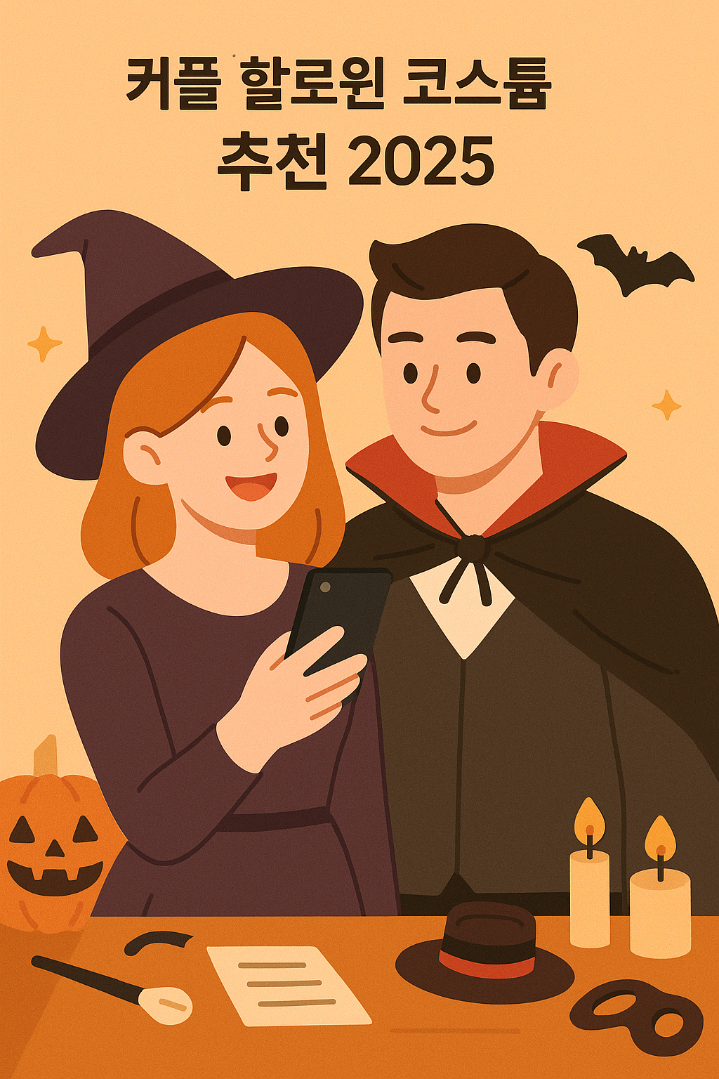 커플 할로윈 코스튬으로 특별한 추억 만들기