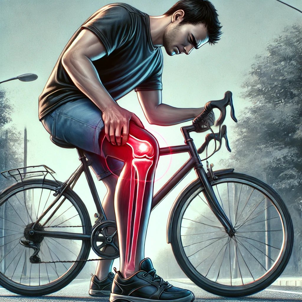 장경인대염으로 인한 무릎 바깥쪽 통증 이미지