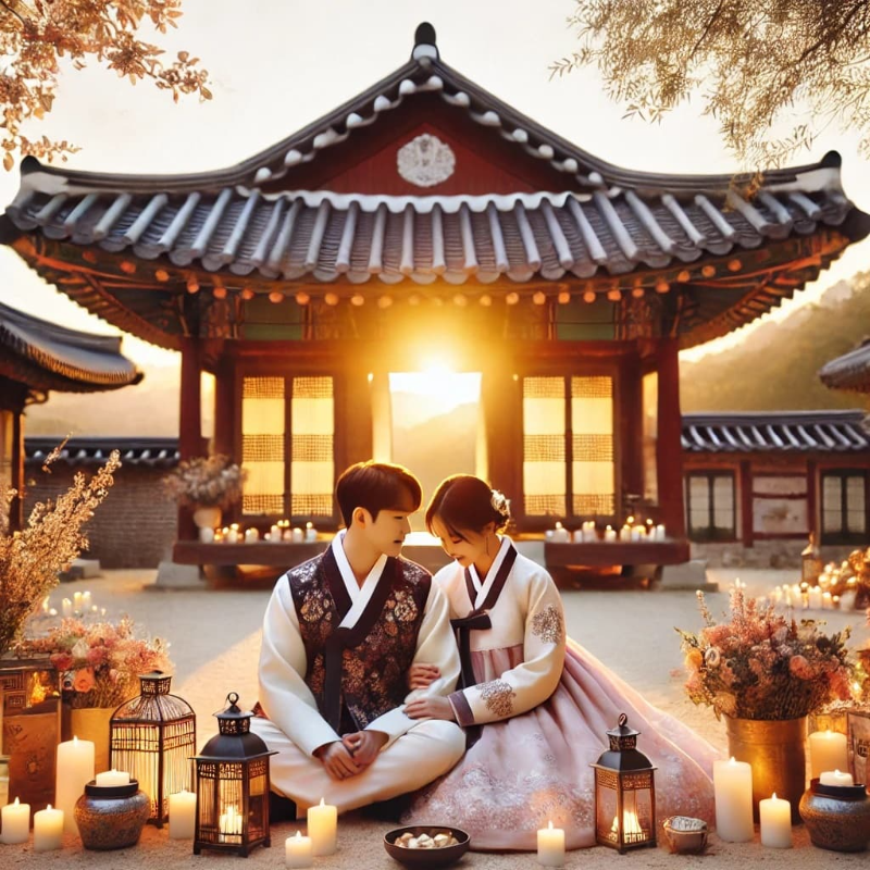 한복으로 완성하는 로맨틱 스몰웨딩 스타일링 가이드