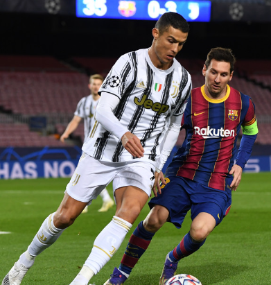 호날두와 리오넬 메시