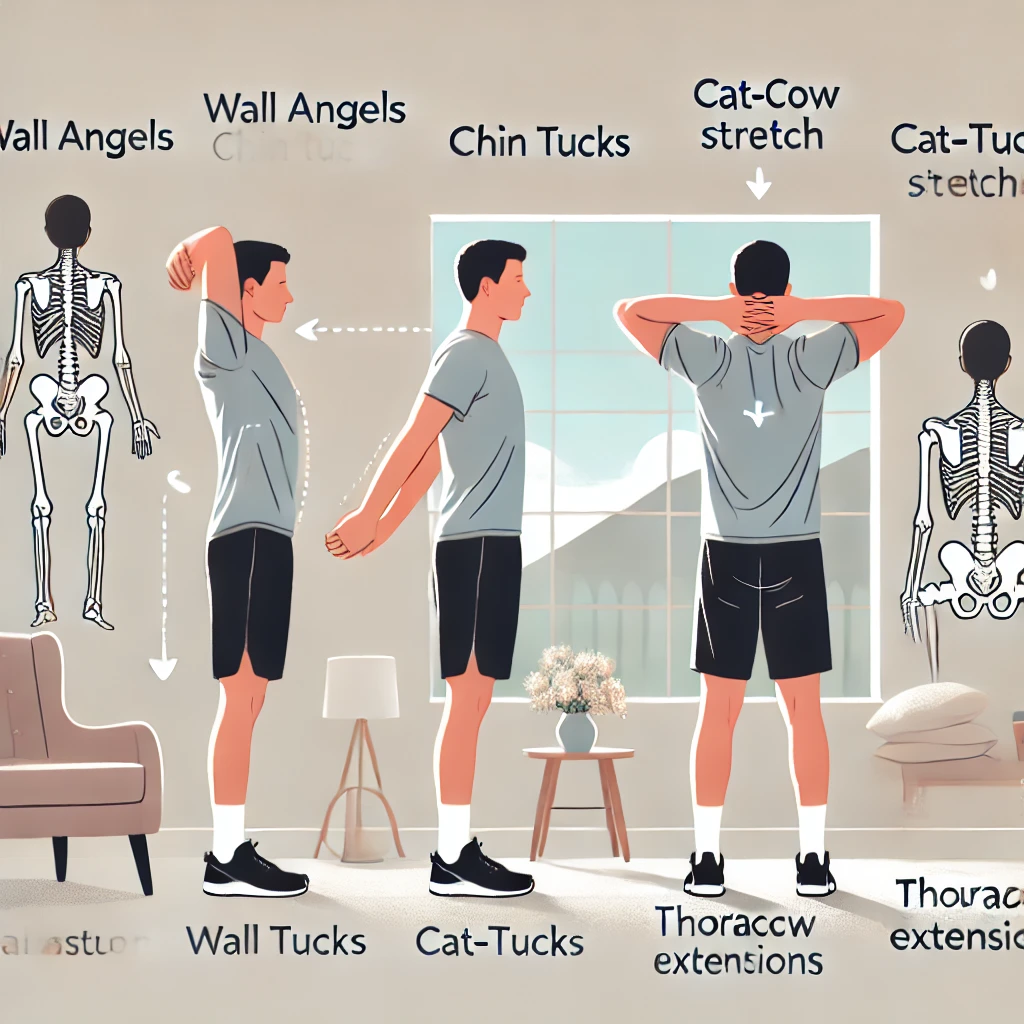 올바른 자세 교정을 위한 운동법