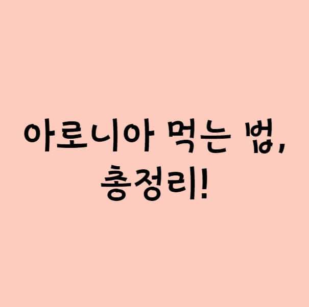 아로니아 먹는 가장 좋은 방법&#44; 이왕이면 다양하게 즐겨봐요!