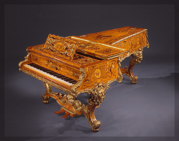 전기낭만주의 시대의 그랜드 피아노(Pianoforte)