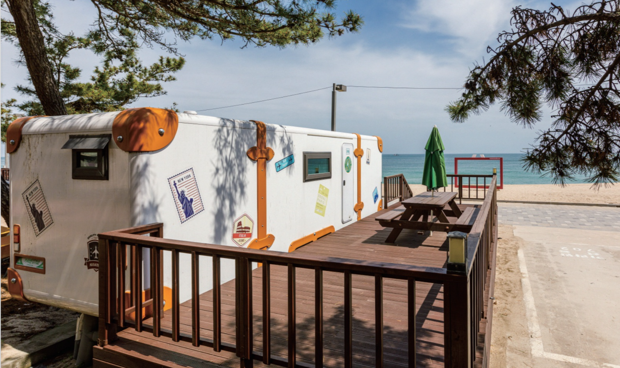 강릉 연곡해변 캠핑장