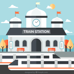 기차역 기차