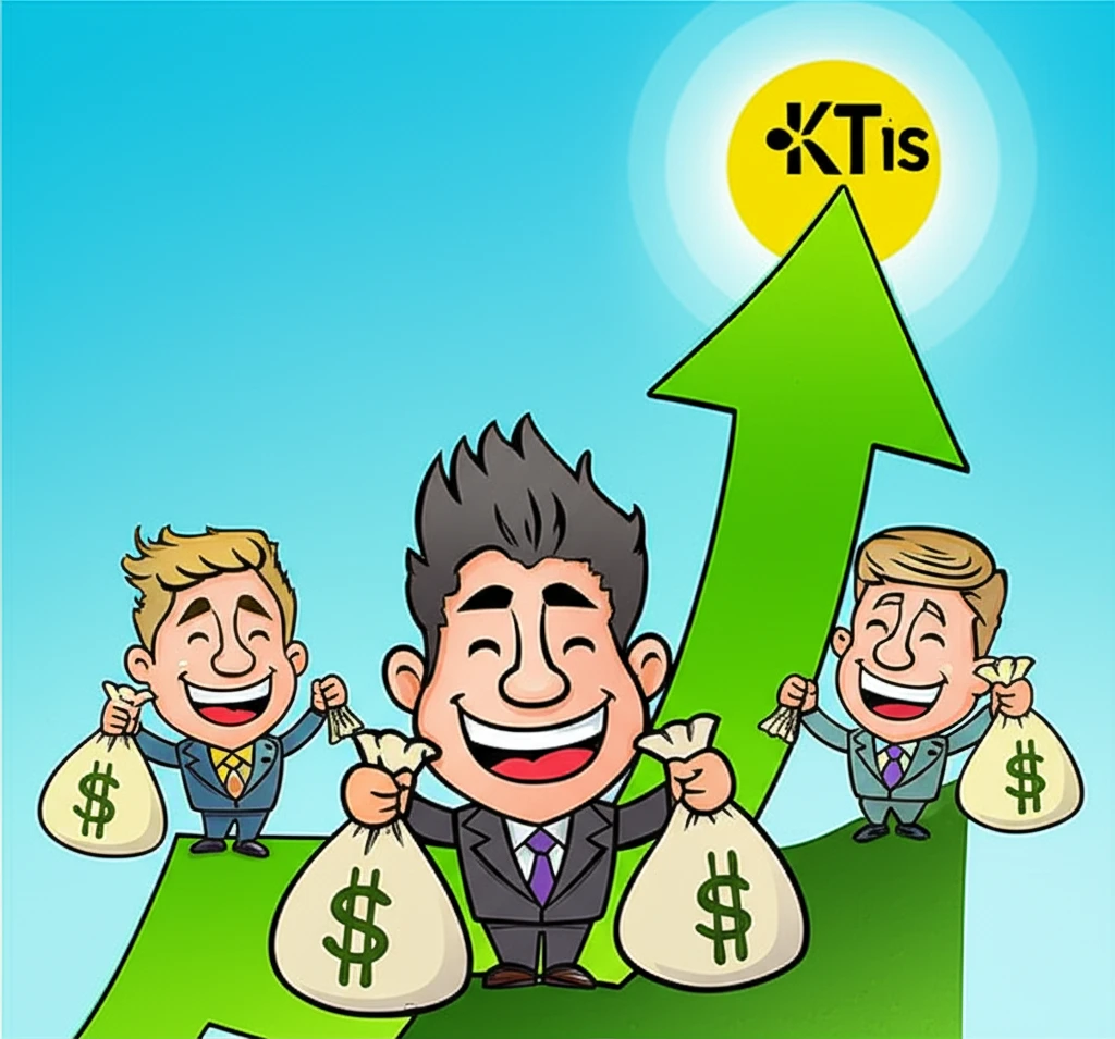 KTis 주가 미쳤다 SKT 유심 사
