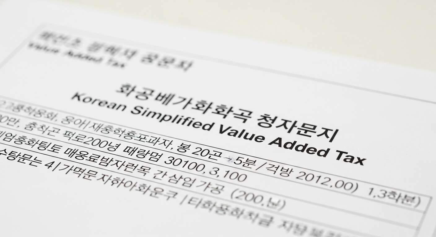 간이과세자 부가세 신고