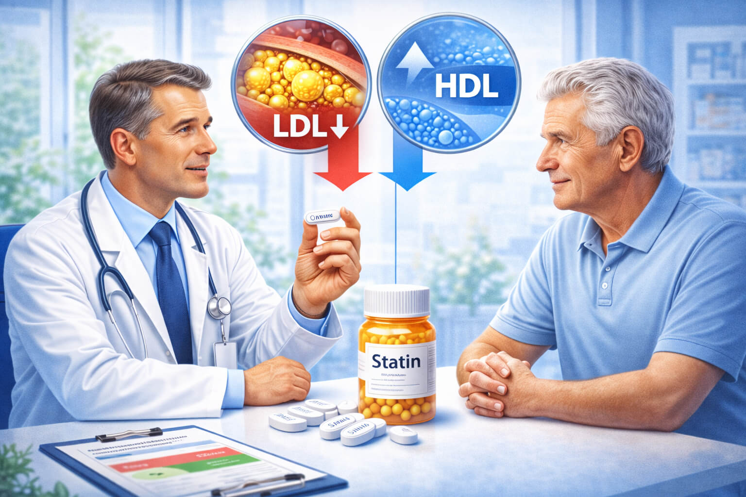 콜레스테롤 정상 범위와 LDL/HDL 핵심 정리