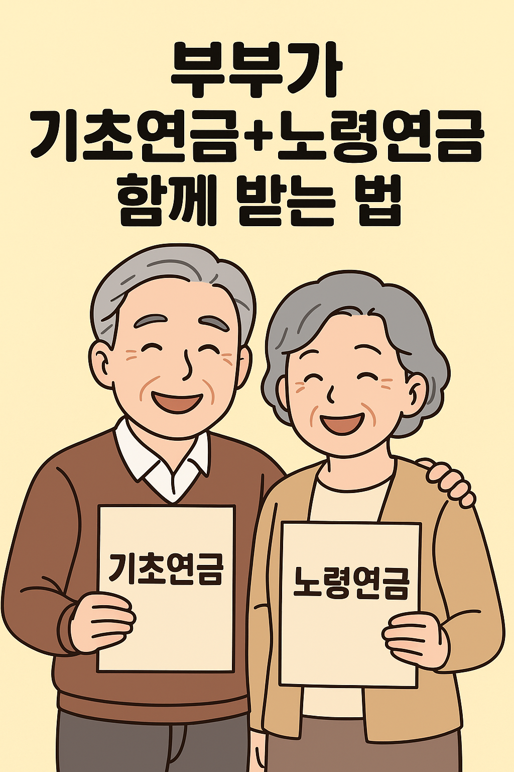 부부가 기초연금+노령연금 함께 받는 법: 최신 가이드