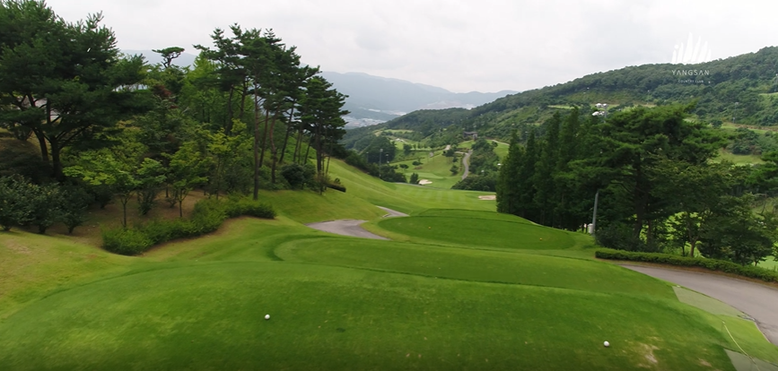 양산 cc 가온 코스