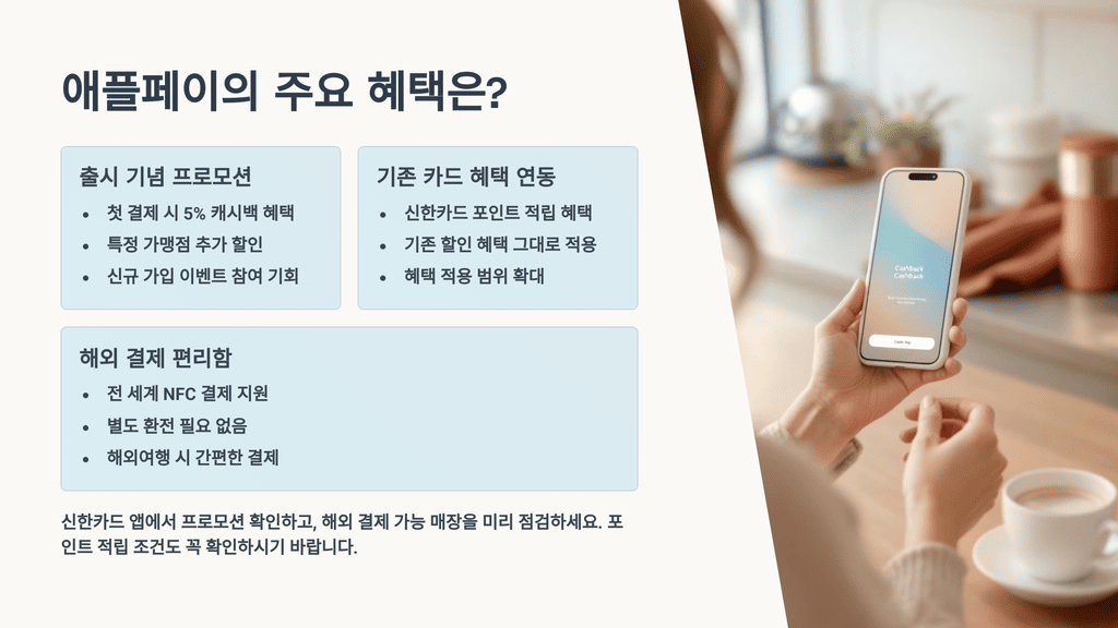 애플페이로 누릴 수 있는 혜택은?