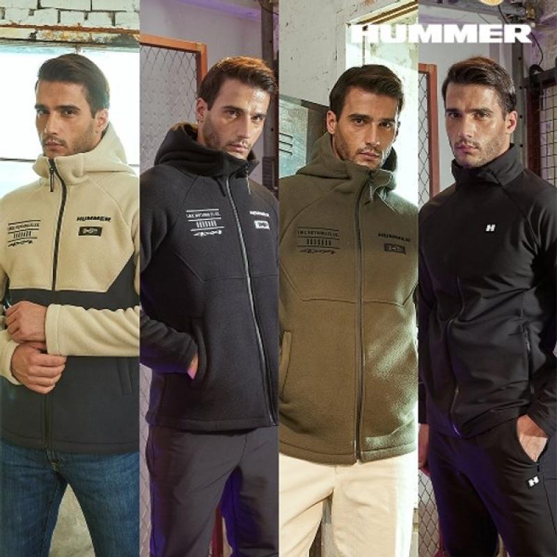 허머 험머 남성 더블 플리스자켓 트랙수트 3종세트