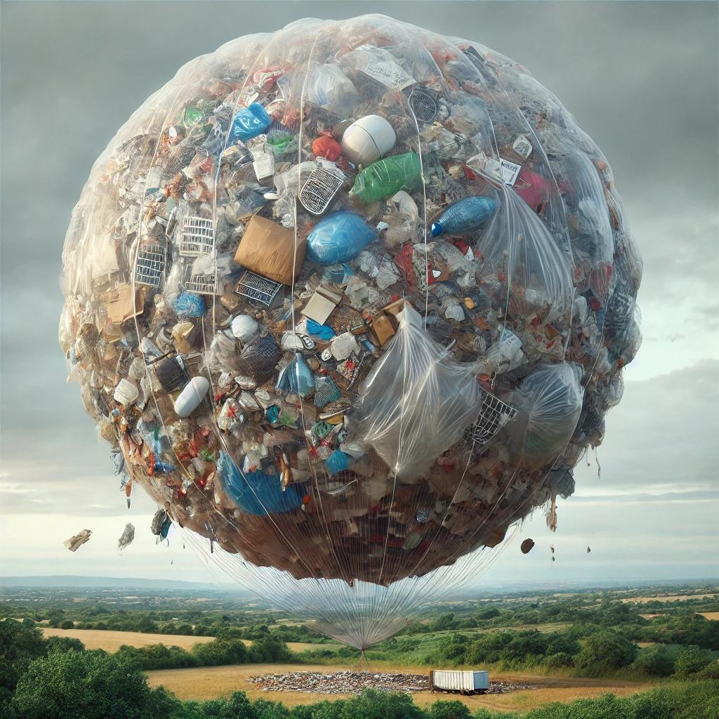 대남쓰레기풍선