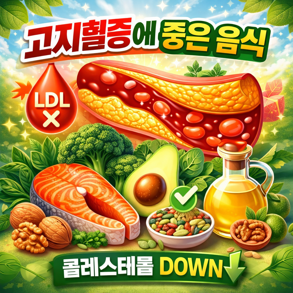 고지혈증에 좋은 음식