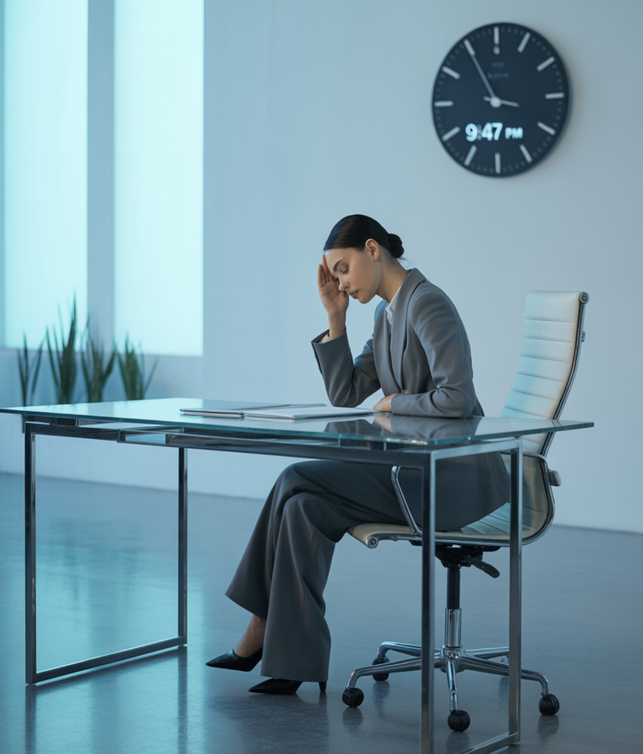 스트레스가 주된 원인일 때