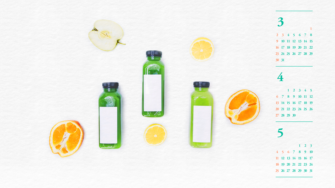 07 생과일주스 B - 2025년4월 노트북배경화면