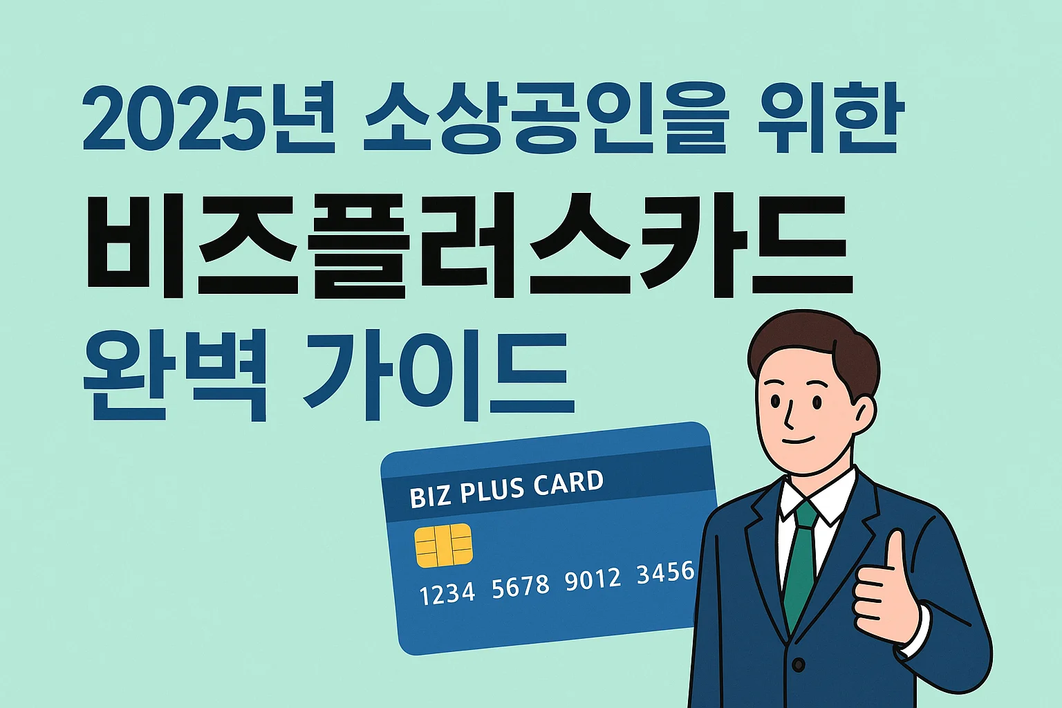 2025년 소상공인을 위한 비즈플러스카드 완벽 가이드