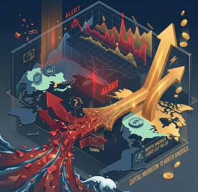 글로벌 주식 및 채권 펀드 자금 흐름 시각화 차트 (Visualization of global equity and bond fund flows)