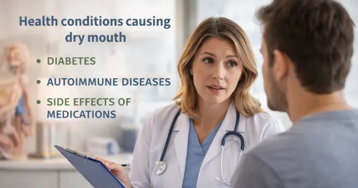 입안이 마르는 증상