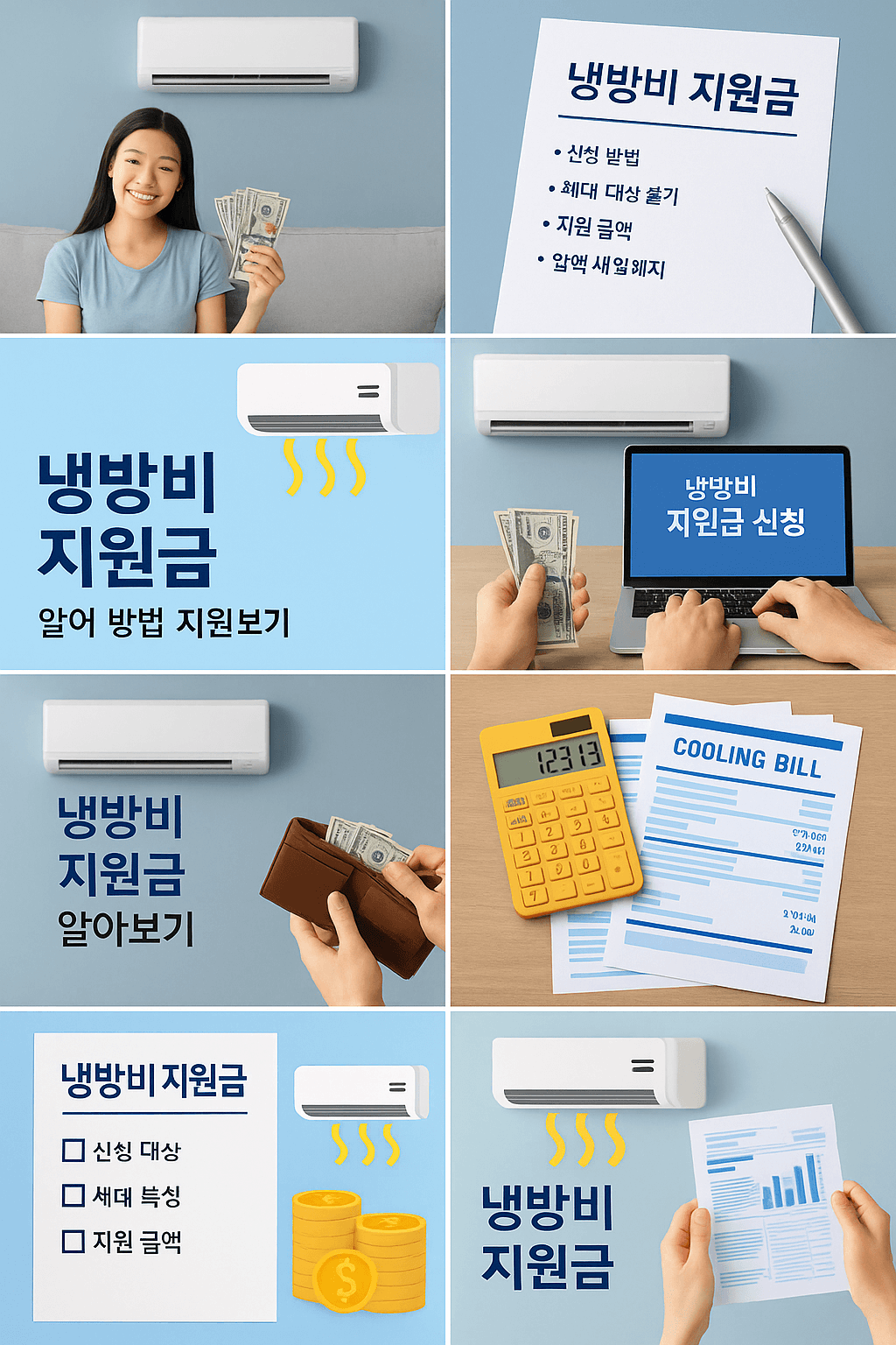 냉난방비 지원금 신청 방법