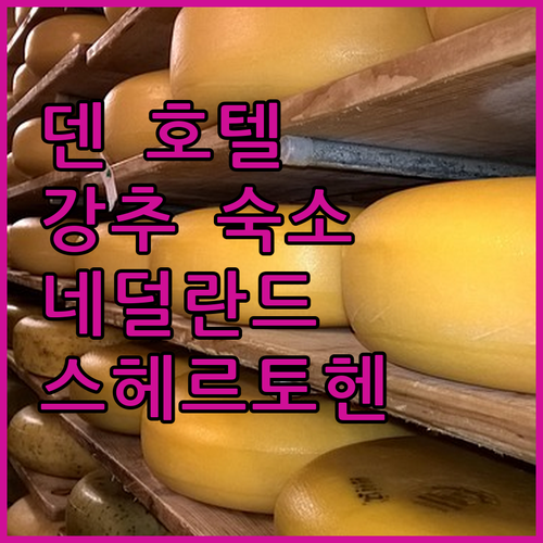스헤르토헨보스 호텔 추천 더 덴, 헤..