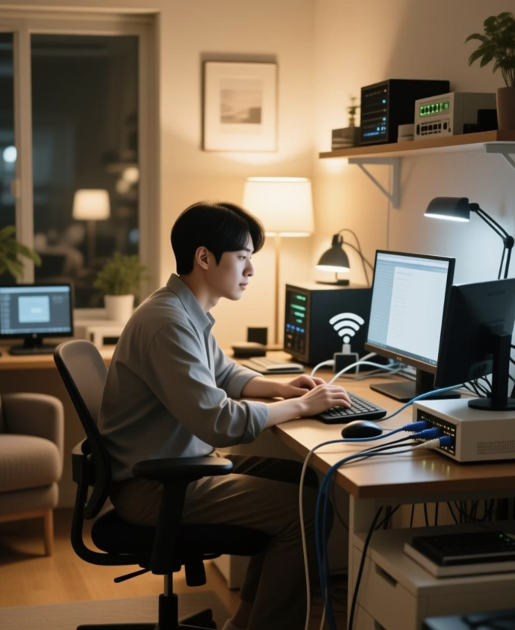 이럴 땐 &lsquo;유선 랜&rsquo;을&amp;#44; 저럴 땐 &lsquo;와이파이&rsquo;를