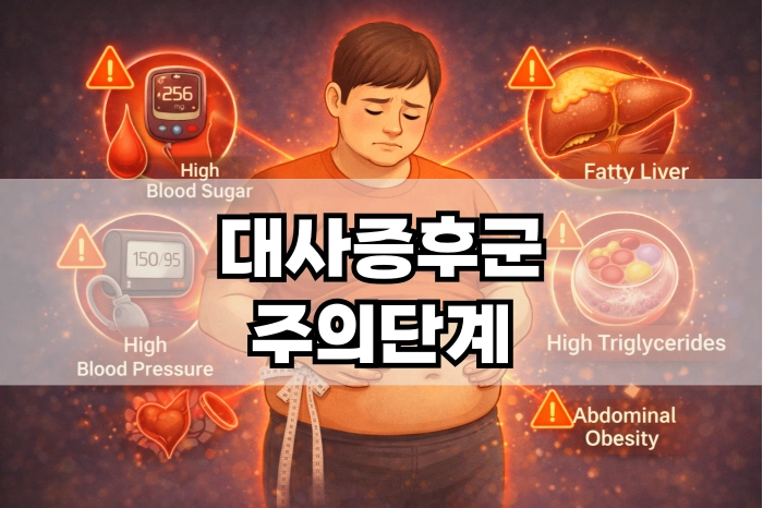 대사 증후군 주의단계